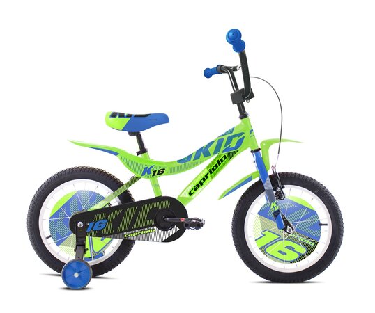 Bicykel Capriolo Kid 16 Green/Blue 2021
