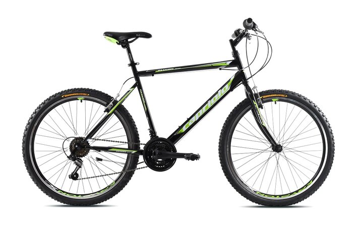 Bicykel Capriolo Passion Man Black/Green 2021