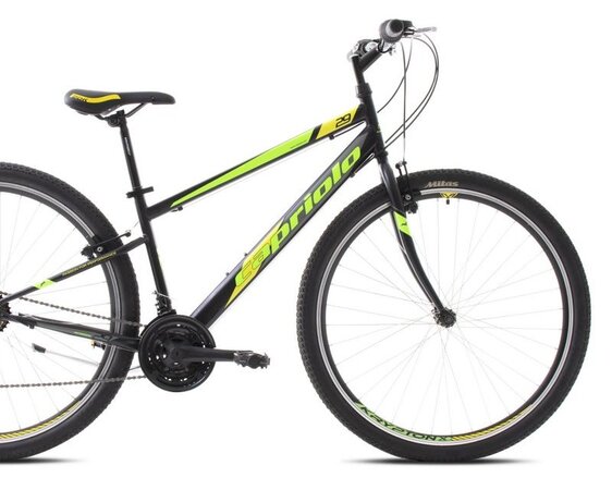 Bicykel Capriolo Passion Man Green/Yellow/Black