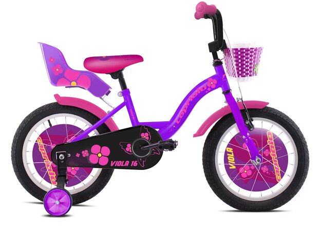 Bicykel Capriolo Viola 16 Pink/Purple 2021
