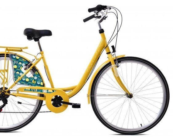 Bicykel Capriolo Diana City Žltá 2024