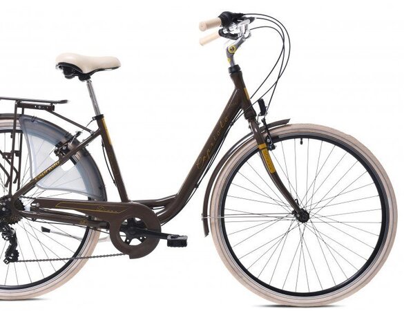 Bicykel Capriolo Diana Tour Hnedý