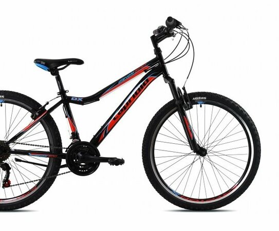 Testovaný Bicykel Capriolo Diavolo DX FS Black/Red 2021