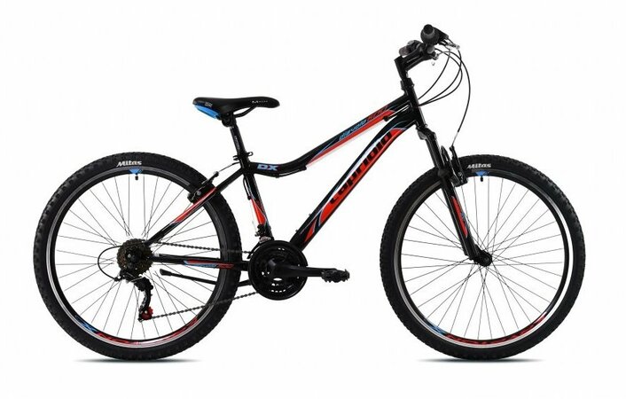 Testovaný Bicykel Capriolo Diavolo DX FS Black/Red 2021