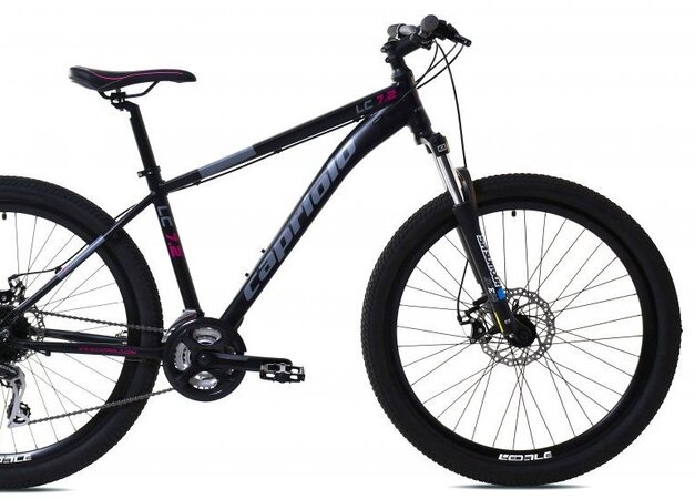 Bicykel Capriolo LC 7.2 Čierno-Ružový 2024