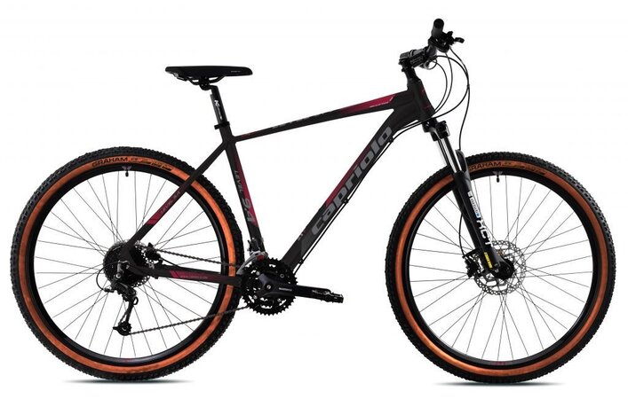 Bicykel Capriolo Level 9.4 AL Bordovo-Čierny 2023 Bicykel Capriolo Level 9.4 AL Bordovo-Čierny 2023