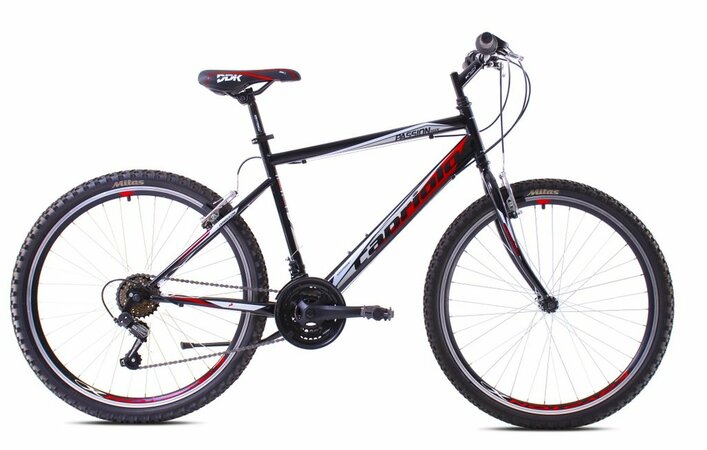 Testovaný Bicykel Capriolo Passion Man 26 Red/Black 2021