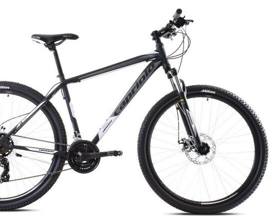 Bicykel Capriolo Oxygen Čierna/Sivá/Biela 2023