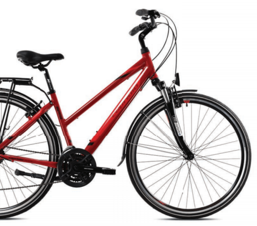 Bicykel Capriolo Roadster Lady Červený 2023