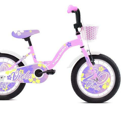 Bicykel Capriolo Viola 20 Pink/White 2021