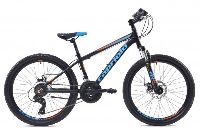 Bicykel Capriolo Zed Čierno-Oranžový 2023