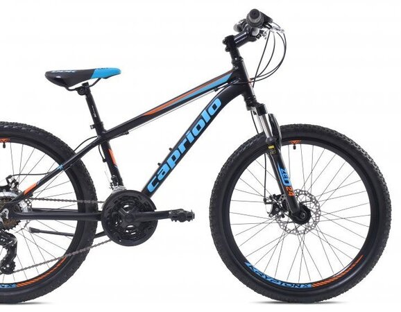 Bicykel Capriolo Zed Čierno-Oranžový 2023