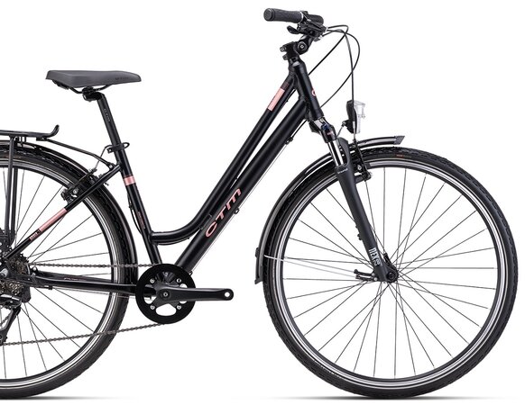 Bicykel CTM Amber Matná Čierna / Staroružová 2025
