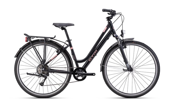 Bicykel CTM Amber Matná Čierna 2026