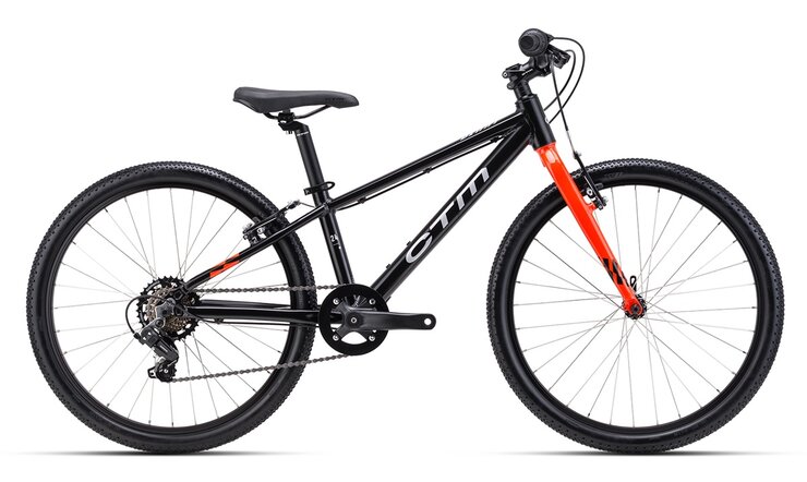 Bicykel CTM Matná Čierna/Oranžová 2026