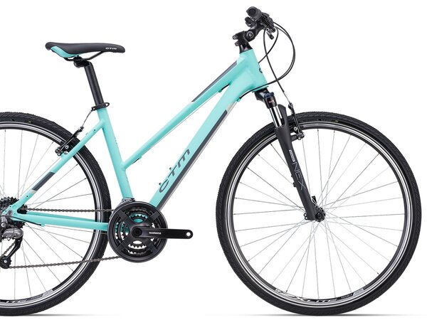 Bicykel CTM Bora 1.0 Matná Tyrkysová 2023