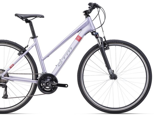 Bicykel CTM Bora 1.0 Matná Svetlofialová Perleť 2024