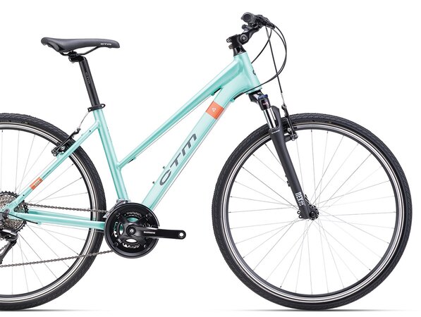 Bicykel CTM Bora 1.0 Matná Tyrkysová 2024