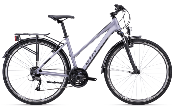 Bicykel CTM Bora 1.0 Trek Matná Svetlofialová Perleť 2023