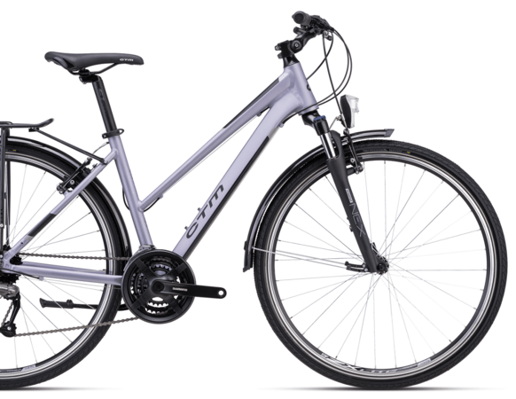 Bicykel CTM Bora 1.0 Trek Matná Svetlofialová Perleť 2023