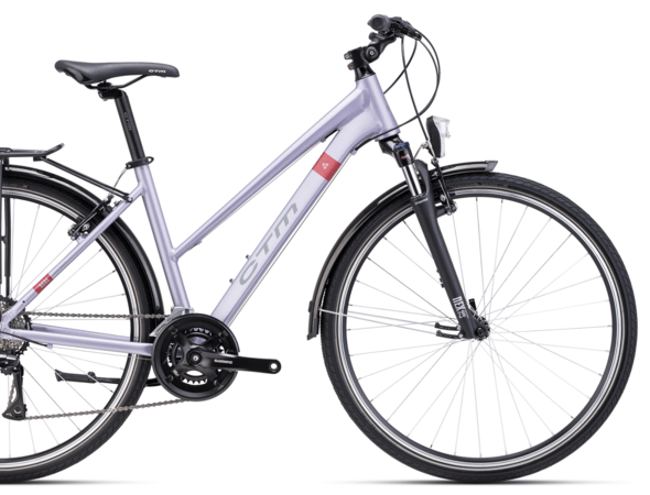 Bicykel CTM Bora 1.0 Trek Matná Svetlofialová Perleť 2024