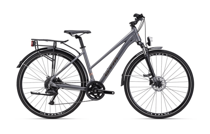 Bicykel CTM Bora 1.0 Trek Matná Šedá 2026