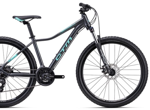 Bicykel CTM Charisma 2.0 Tmavosivá Perleť / Tyrkysová 2023