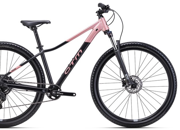 Bicykel CTM Charisma 3.0 Matná Čierna / Staroružová Perleť 2025