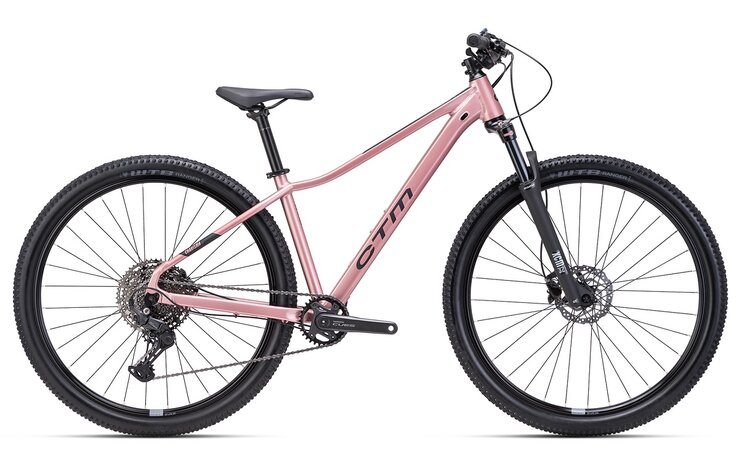 Bicykel CTM Charisma 5.0 Staroružová Perleť / Matná Čierna 2025 Bicykel CTM Charisma 5.0 Staroružová Perleť / Matná Čierna 2025