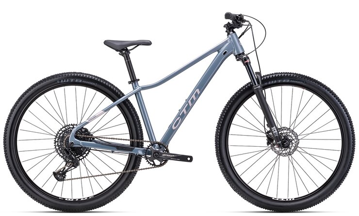 Bicykel CTM Charisma 6.0 Bledá Sivomodrá Perleť / Bledoružová 2025