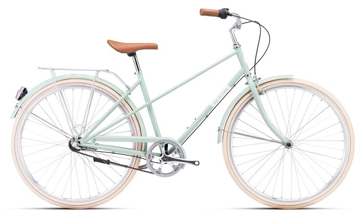 Bicykel CTM CITé Pastelová Mentolová 2023
