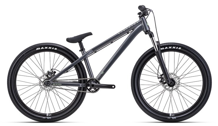 Bicykel CTM Dirtking Matná Kovová Čierna / Svetlozelená 2025