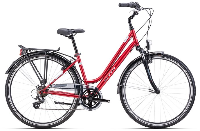 Bicykel CTM Florence Matná Burgundy 2024 Bicykel CTM Florence Matná Burgundy 2024