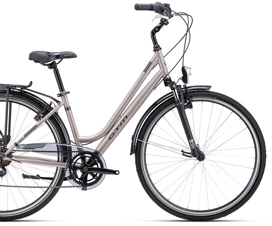 Bicykel CTM Florence Matná Béžová Perleť / Sivá 2025