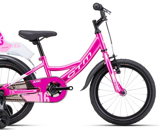 Bicykel CTM Jenny Tmavoružová Perleť / Biela 2025