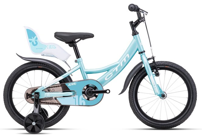 Bicykel CTM Jenny Tyrkysová / Biela 2025