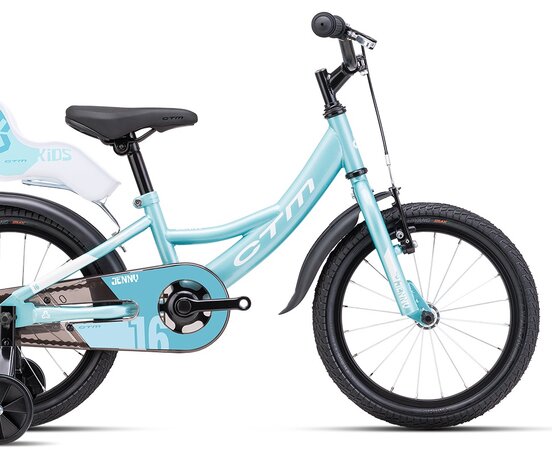 Bicykel CTM Jenny Tyrkysová / Biela 2025