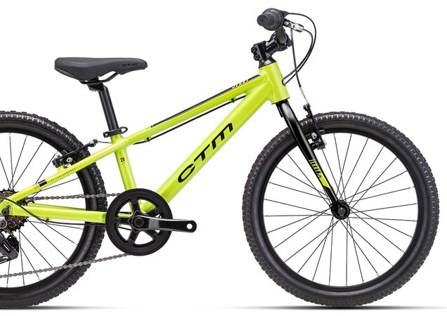 Bicykel CTM Jerry 1.0 Matná Limetková / Čierna 2025