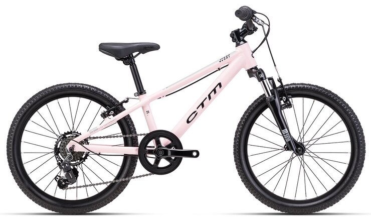 Bicykel CTM Jerry 2.0 Matná Svetloružová / Sivá 2025