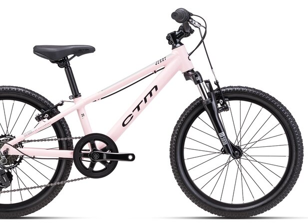 Bicykel CTM Jerry 2.0 Matná Svetloružová / Sivá 2025