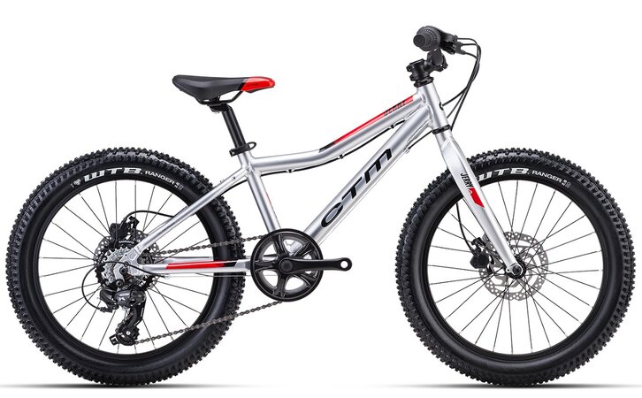 Bicykel CTM Jerry 3.0 Strieborná / Červená 2024