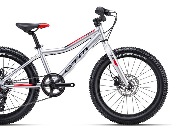 Bicykel CTM Jerry 3.0 Strieborná / Červená 2024