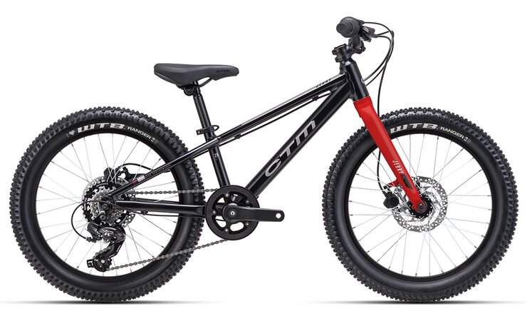 Bicykel CTM Jerry 3.0 Matná Čierna / Červená 2025