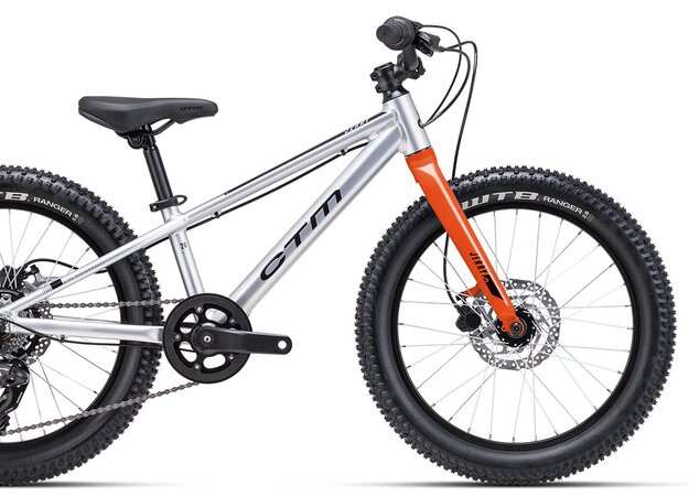Bicykel CTM Jerry 3.0 Matná Strieborná / Oranžová 2025