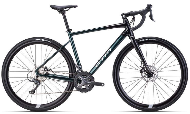 Bicykel CTM Koyuk 1.0 Smaragdová / Čierna 2024 Bicykel CTM Koyuk 1.0 Smaragdová / Čierna 2024