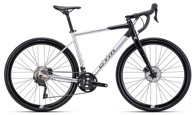 Bicykel CTM Koyuk 2.0 Strieborná / Matná Čierna 2024 Bicykel CTM Koyuk 2.0 Strieborná / Matná Čierna 2024