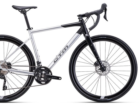 Bicykel CTM Koyuk 2.0 Strieborná / Matná Čierna 2024 Bicykel CTM Koyuk 2.0 Strieborná / Matná Čierna 2024