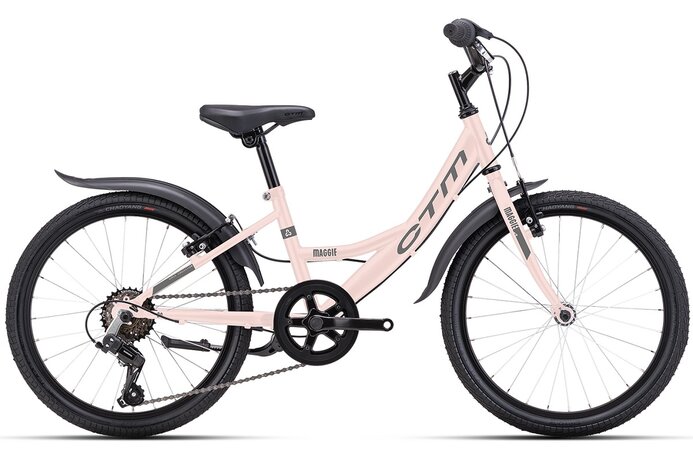 Bicykel CTM Maggie Matná Staroružová Perleť / Sivá 2025