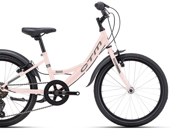 Bicykel CTM Maggie Matná Staroružová Perleť / Sivá 2025