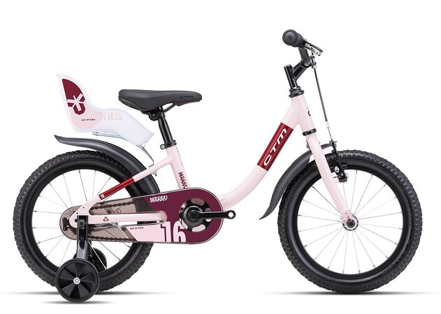 Bicykel CTM Marry Matná svetloružová / Burgundy 2025